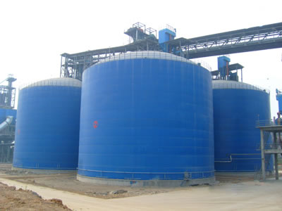 确山水泥钢板库改造